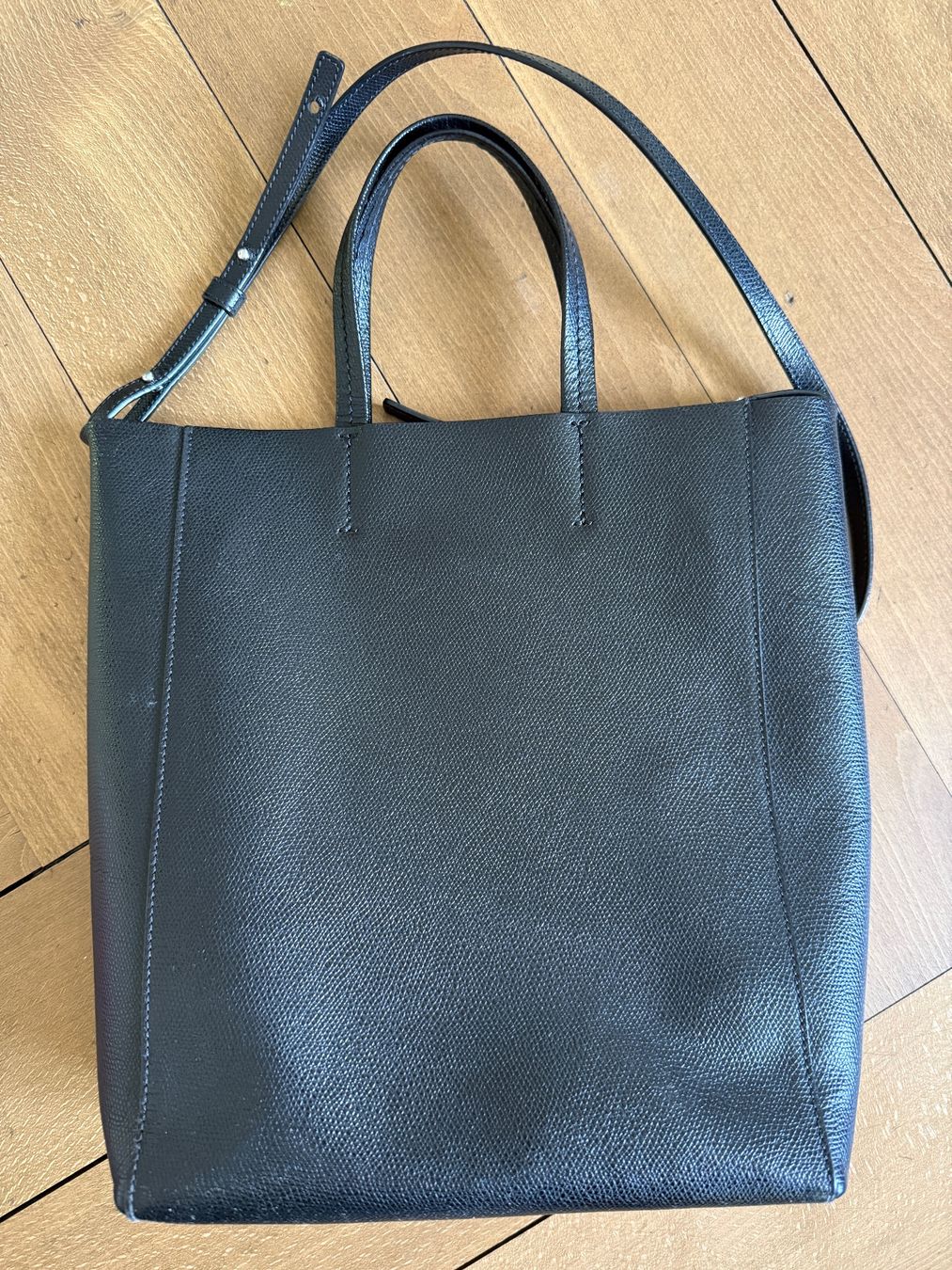 Celine Borse da donna: Celine Shopper Schwarz Leder – Usato da Zürich venduto da lb6_x22g