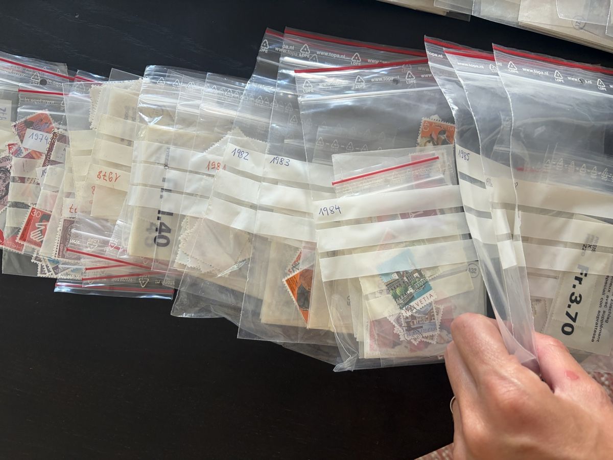 Tous les timbres: Grosse CH-Briefmarkensammlung – D'occasion à Therwil par rubininio 3