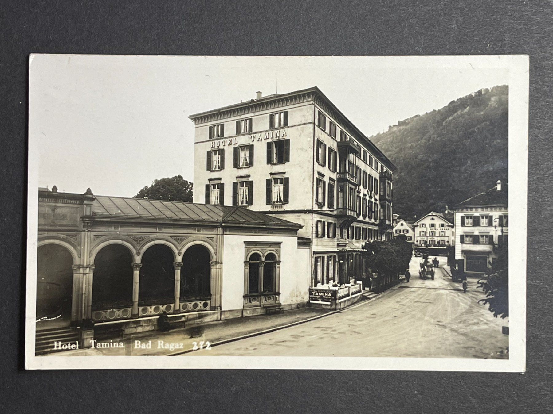 Cartoline postali: Hotel Tamina - Bad Ragaz – Usato da Steg VS venduto da _vinci_