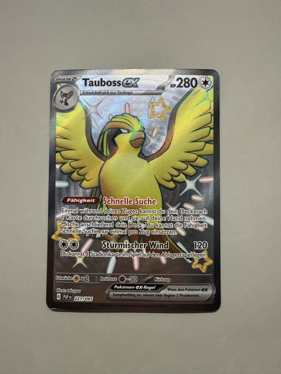 Pokémon Carte collezionabili: Tauboss EX Full Art 221/239 – Nuovo (secondo la descrizione) da Niederhasli venduto da tcgpoint