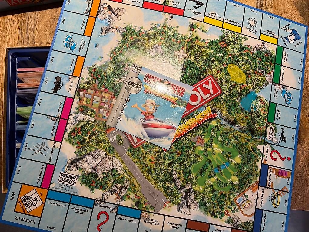 Spiele: Monopoly Trauminsel, mit DVD – Gebraucht aus Kleindöttingen von schreibtisch1 1