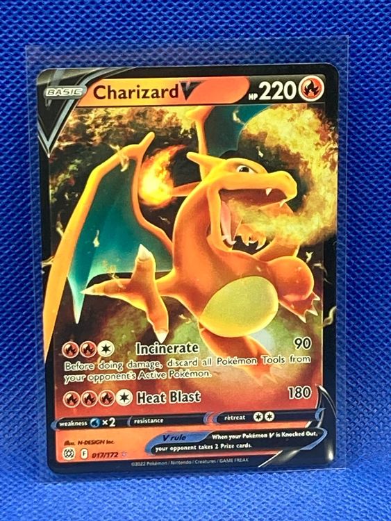 Pokemon Brilliant Stars / Charizard V 017 / 172 EN (Neu (gemäss ...