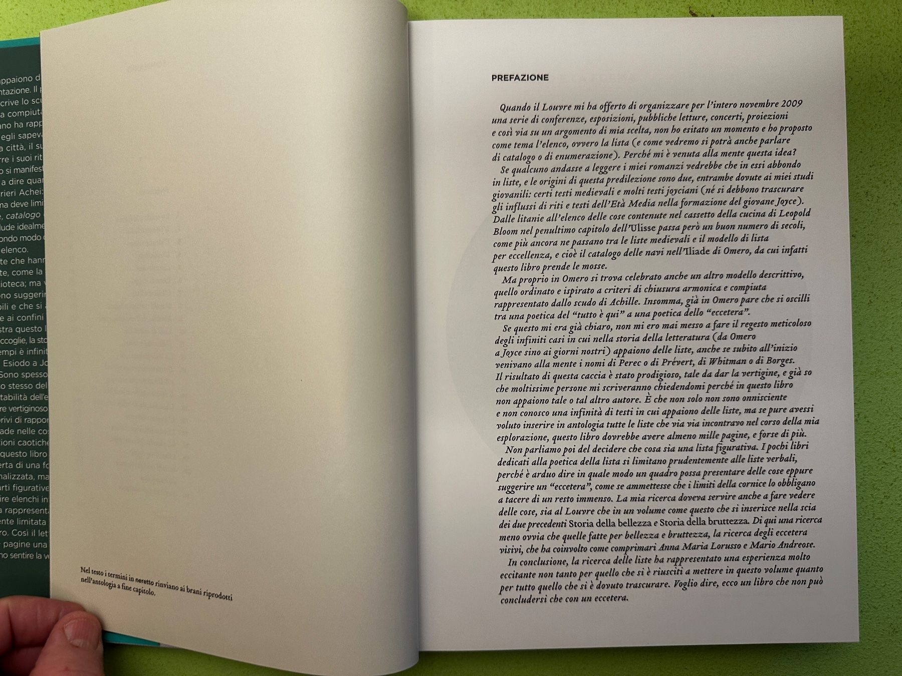 Bücher: Umberto Eco: Vertigine della Lista – Gebraucht aus Zürich von allp 4