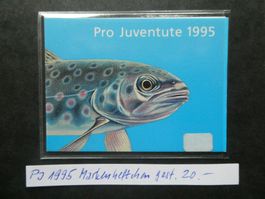 Pro Juventute 1995 Markenheftchen gestempelt