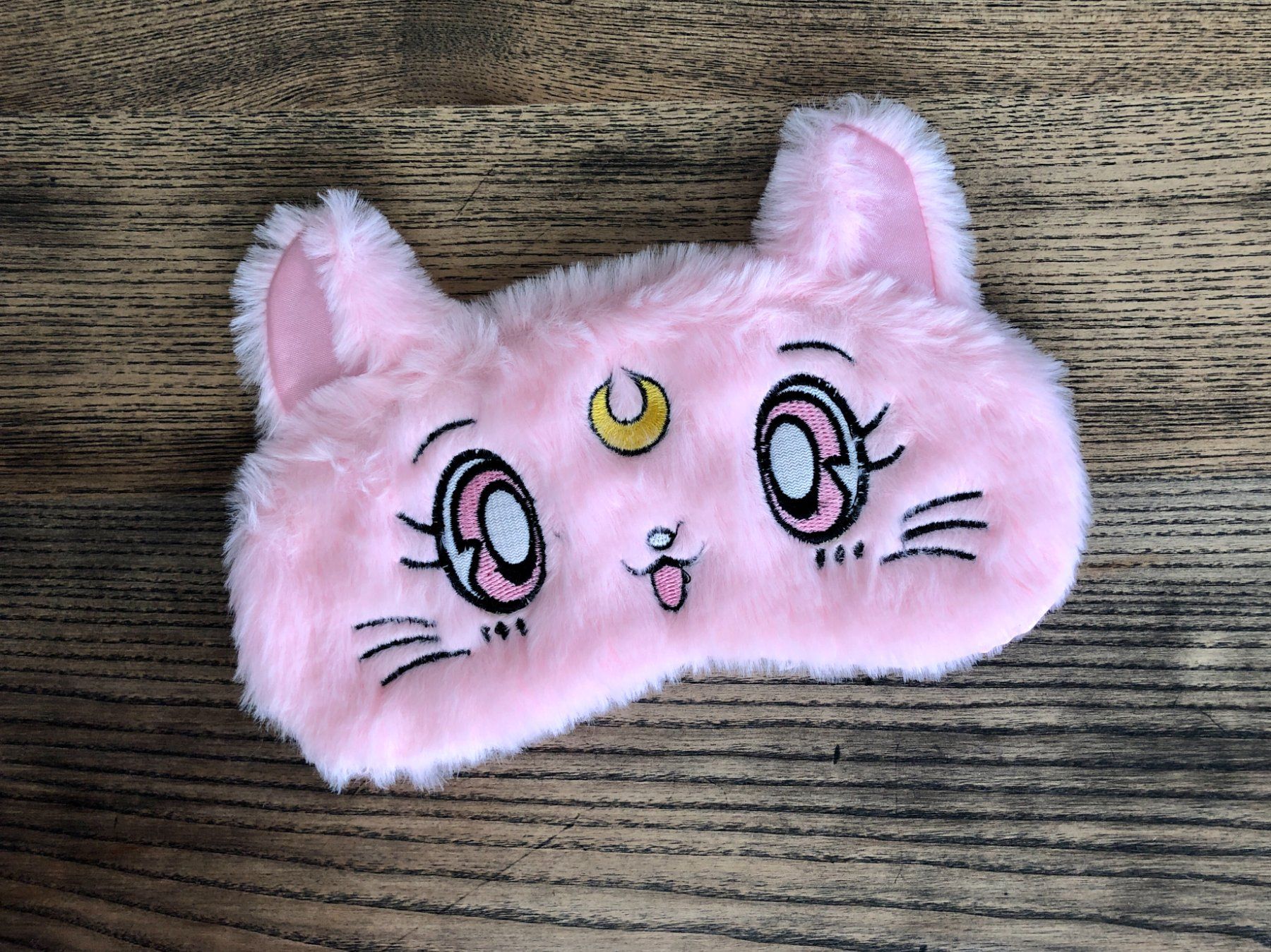 Maschere: Fluffige Sailor Moon Katze Artemis Schlafmaske Augenbinde – Nuovo e nell'imballaggio originale da Berg am Irchel venduto da Zweiti_Chance