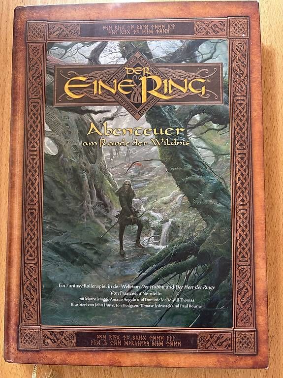 Giochi: Der Eine Ring RPG: Abenteuer am Rande der Wildnis  – Usato da Basel venduto da sin_5npn