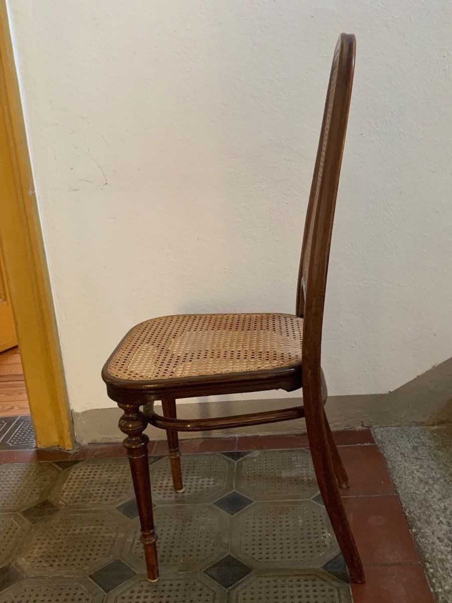 Thonet Stühle: 2 originale THONET Bugholzstühle mit Wiener Geflecht – Gebraucht aus Zollikon von cmf3 3