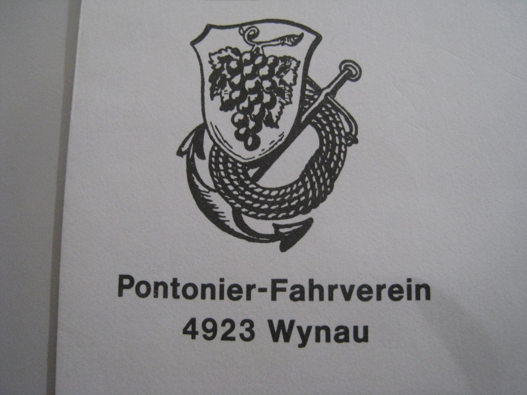 Buste & buste per spedizione: Wynau  Pontonierverein  92 – Usato da Aarwangen venduto da Pinsel7890 1