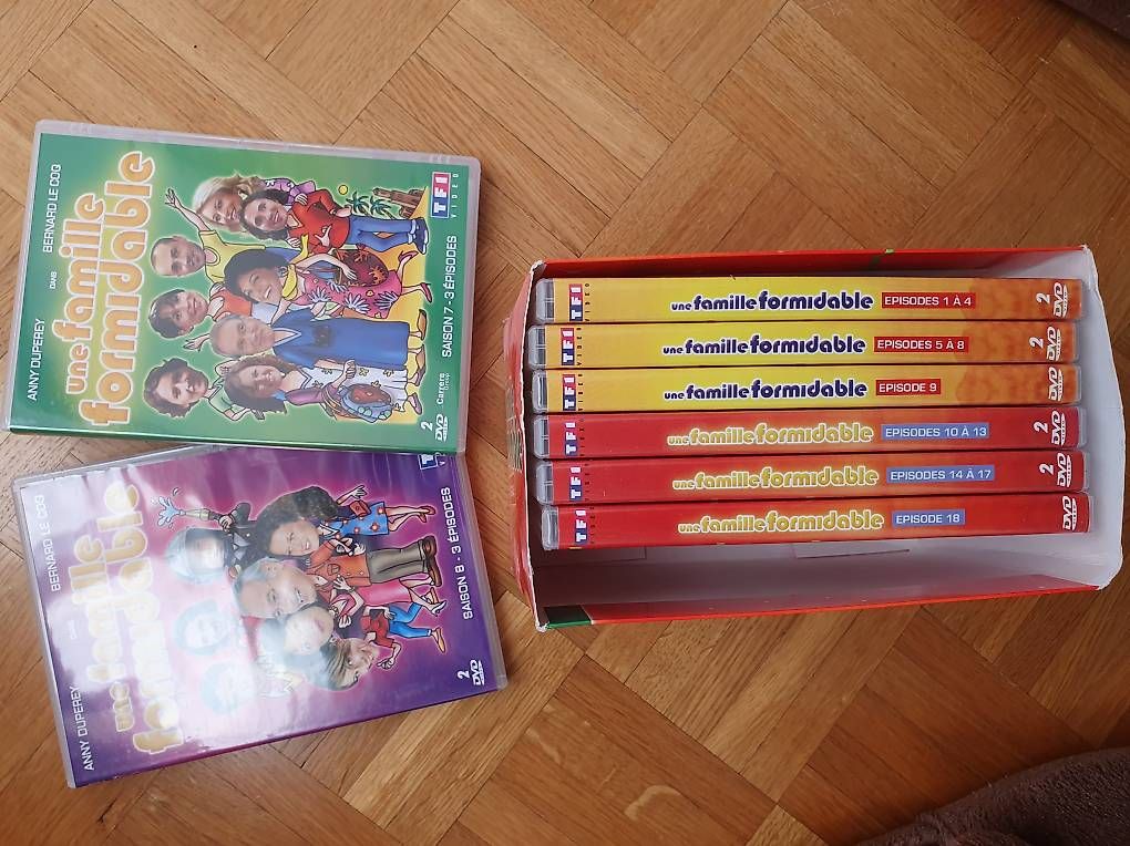 Tutti i DVDs: DVD Coffret " Une famille formidable " – Usato da Lavey-Village venduto da Dumbine 2