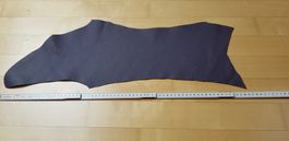 Leder aubergine (echtes Nappa Rindsleder) Reststück