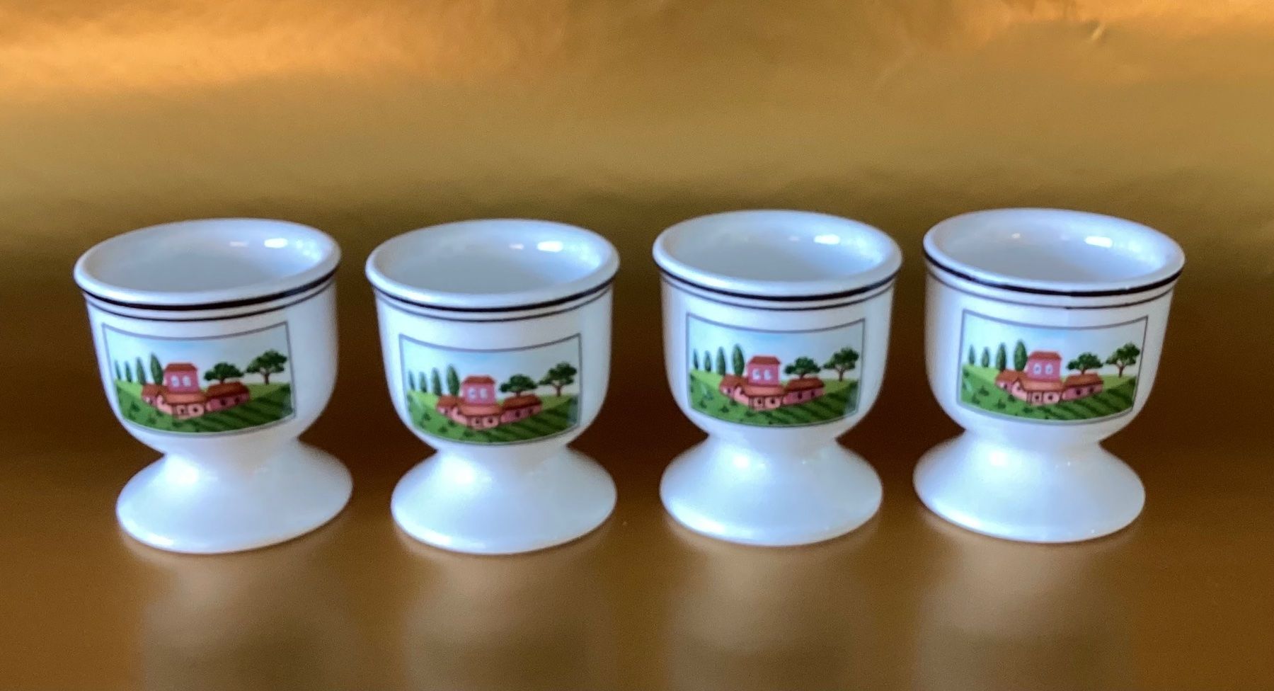 Villeroy & Boch Altre Stoviglie: Villeroy&Boch /  4 Eierbecher – Usato da Beinwil am See venduto da kae_gh7c 1