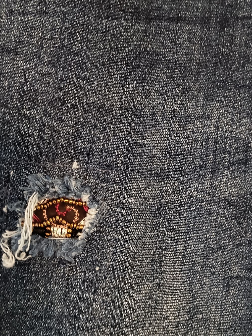 Jeans: Damen Jeans mit Perlen bestickt Gr. 38 – Usato da Schöfflisdorf venduto da kin_2dp9 3