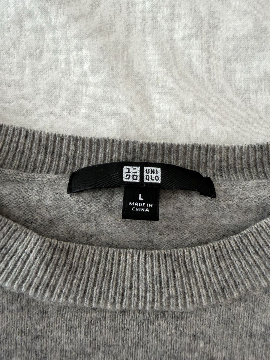 Uniqlo Maglioni & Felpe: UNIQLO Pullover 100% Cashmere grey – Usato da Zürich venduto da jus_sw7l 3