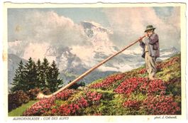 ALPHORNBLÄSER - Cor des Alpes - im BERNBIET von J. Cabarell