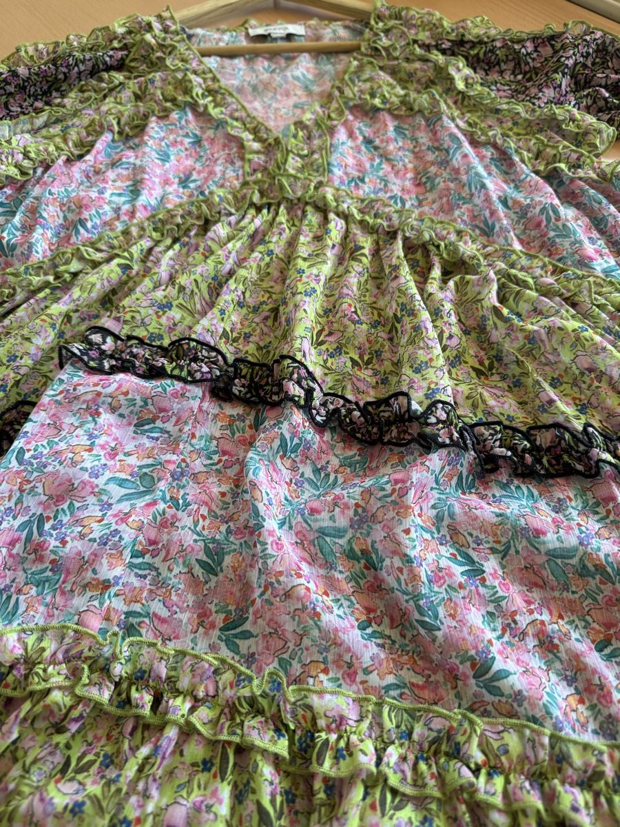 Vestiti: Robe tunique IPEKYOL à fleurs, taille 38, polyester – Usato da Morges venduto da sandy069 5