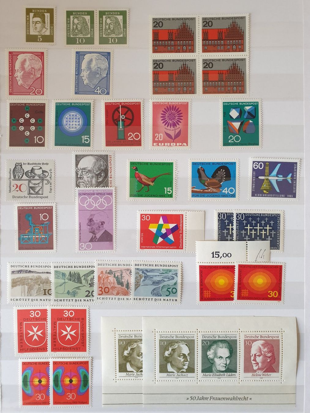 Tutti i francobolli: Briefmarken Deutschland** – Nuovo (secondo la descrizione) da Schaffhausen venduto da rober77
