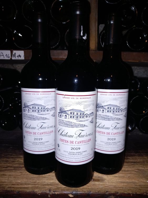 Lot de 3 Chateau fauroux cotes de castillon 2019 Kaufen auf Ricardo