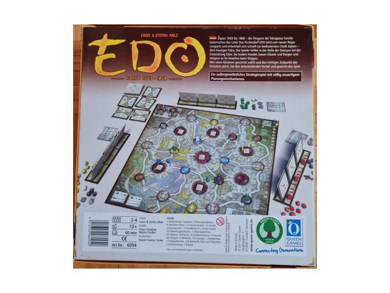 Giochi: Brettspiel "Edo" mit 3 Promos – Usato da Zürich venduto da Desmond01 1