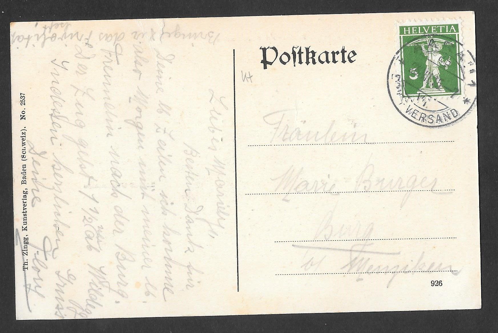 Cartes postales: Wildegg 3 Bilder mit Restaurant Deublebeiss – D'occasion à Olten par clotaldi 1