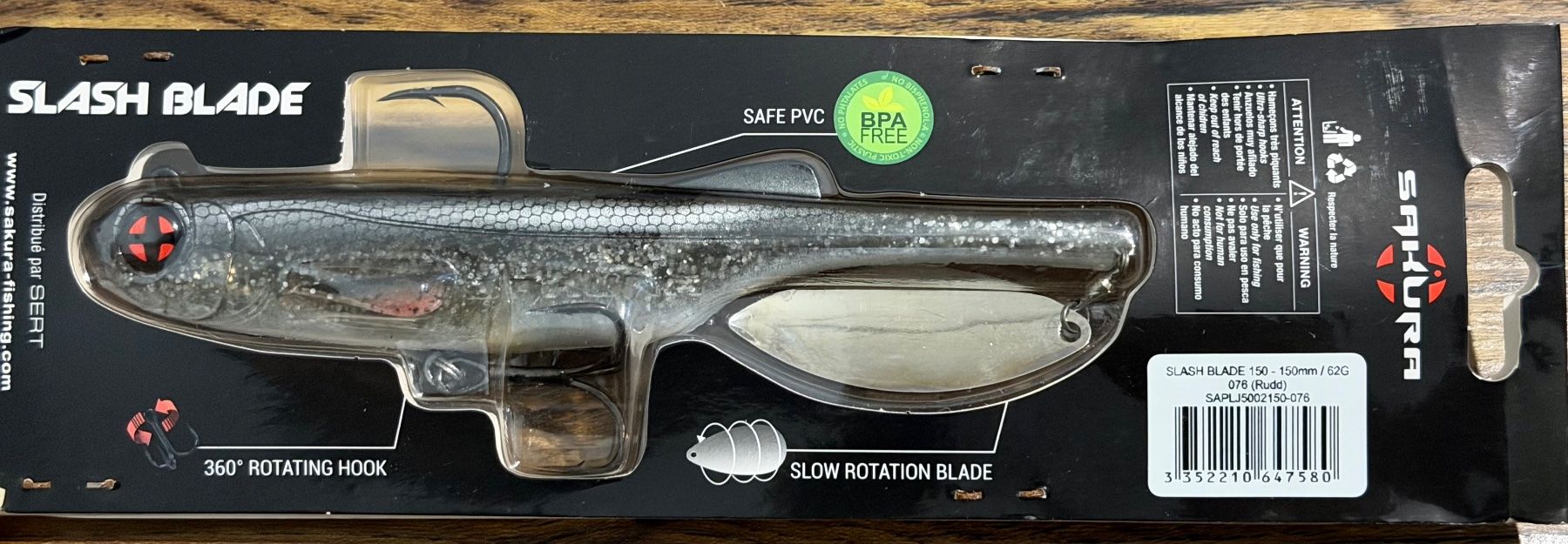 Esche: Sakura Slash Blade 15 cm - Rudd – Nuovo e nell'imballaggio originale da Widnau venduto da Fishingtackle_Oggy 1