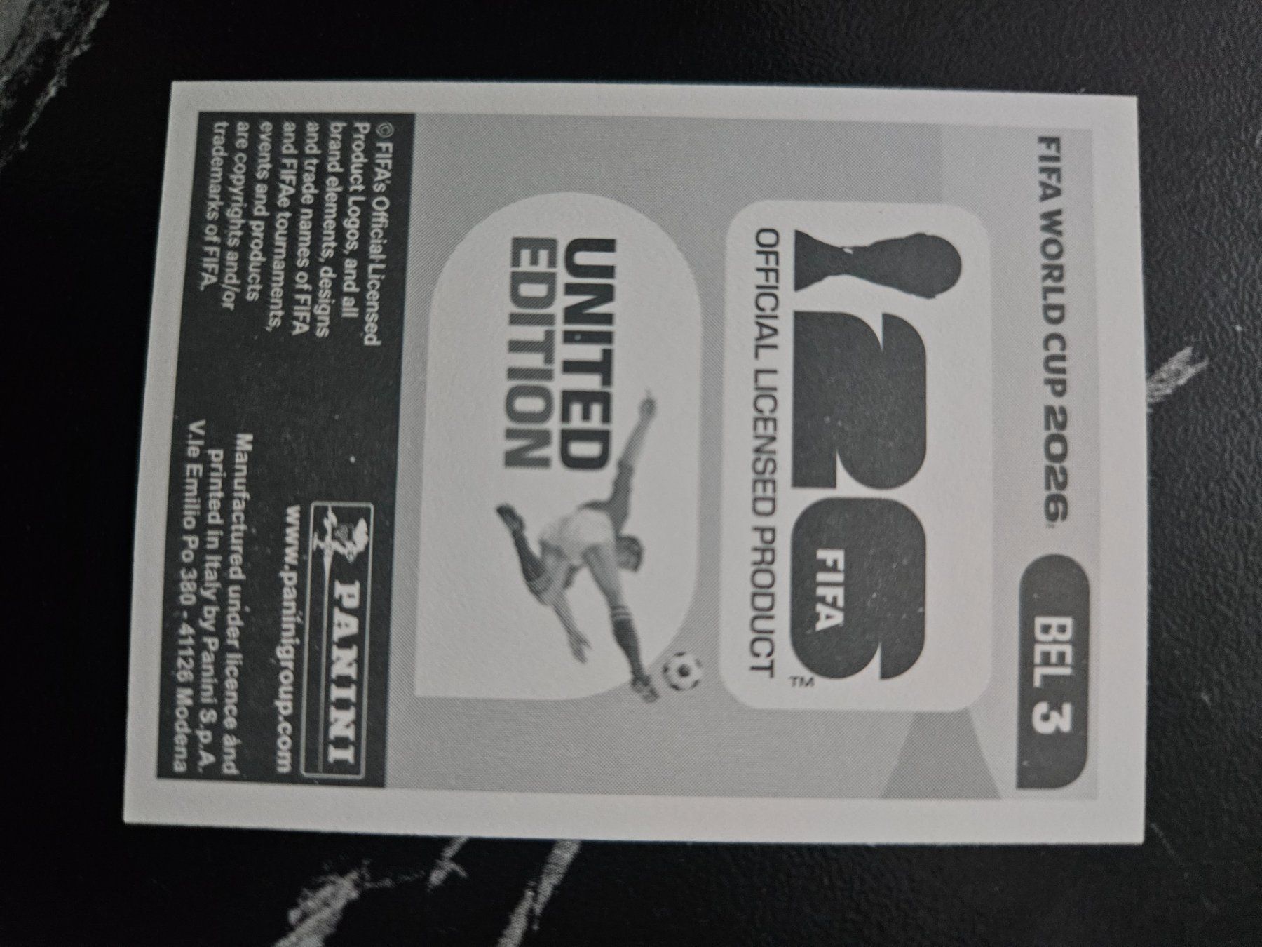 Panini Carte collezionabili: BEL 3 – Usato da Würenlingen venduto da Dinli 1