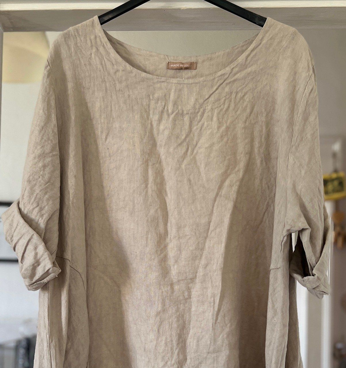 Tuniche: TUNIQUE OVERSIZE EN LIN!! M – Nuovo e nell'imballaggio originale da Locarno venduto da NicoNion 2