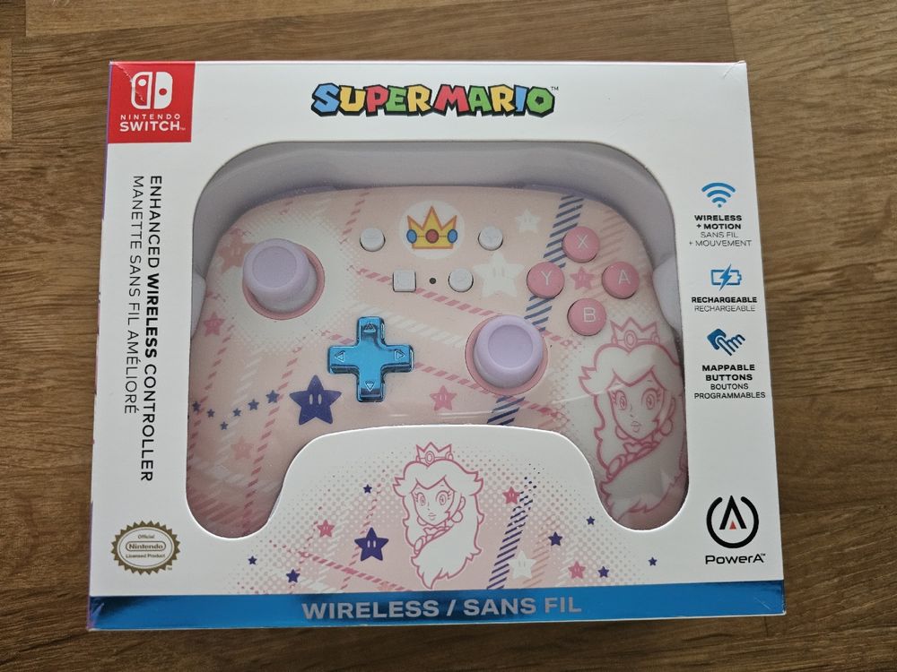 Switch Wireless Controller Princess Peach (Neu (gemäss Beschreibung ...