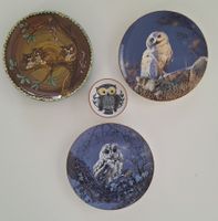 Wedgwood + Handbemalte Keramik Teller