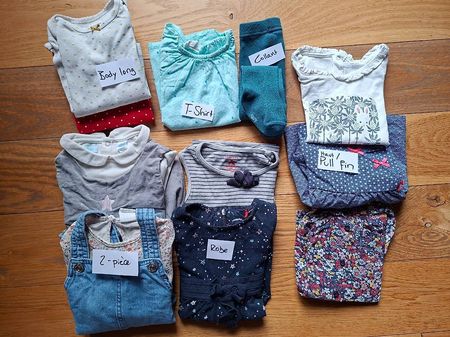 Habits bébé fille taille 80 - 12 mois