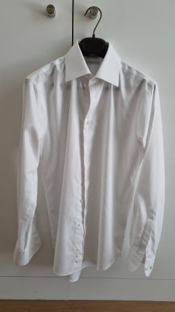Herren Hemd weiss Grösse 38 Slim Fit guter Zustand