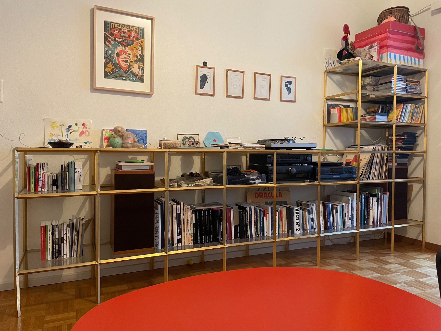 Vitra Scaffali: Vitra Glas Bronze Regal / Converta /Hermann Miller – Usato da Zürich venduto da Grillieren 6