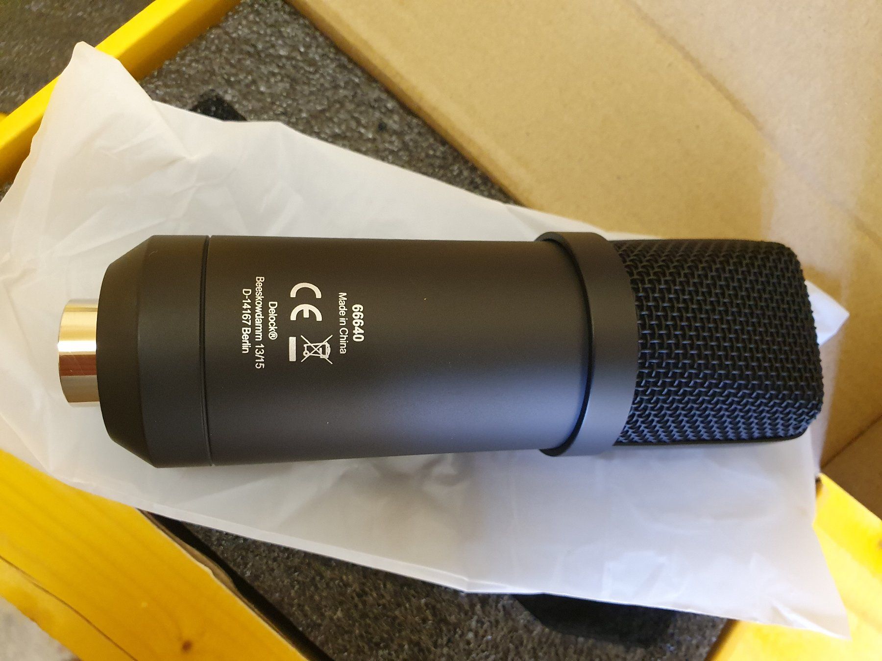 Microfoni: Delock Stereo Jack Mikrofon für PC, Tablet oder Smartphone – Nuovo e nell'imballaggio originale da Rüeggisberg venduto da Logitech007 2