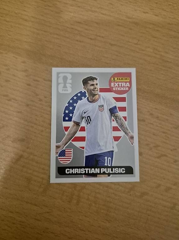 Carte collezionabili: Panini 2026 Extra Sticker Christian Pulisic Silber – Usato da Buttisholz venduto da Ottilia31