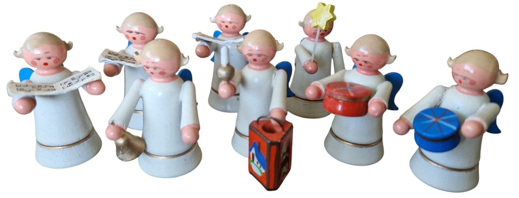Statuette: Erzgebirge Figur Engelchor – Usato da Mörschwil venduto da lindaswunderkiste
