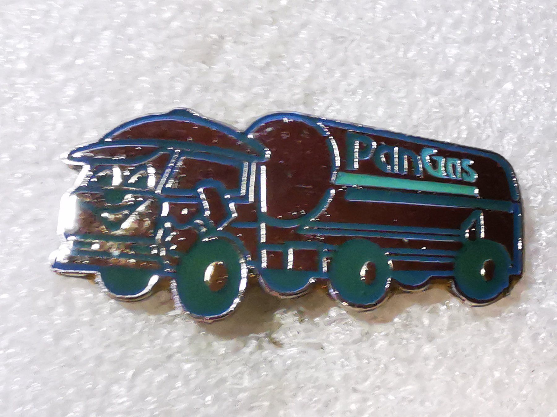 Placchette & Badge: Ansteckpin 116: LKW Pangas – Usato da Oppligen venduto da Pin-Fall-Shop