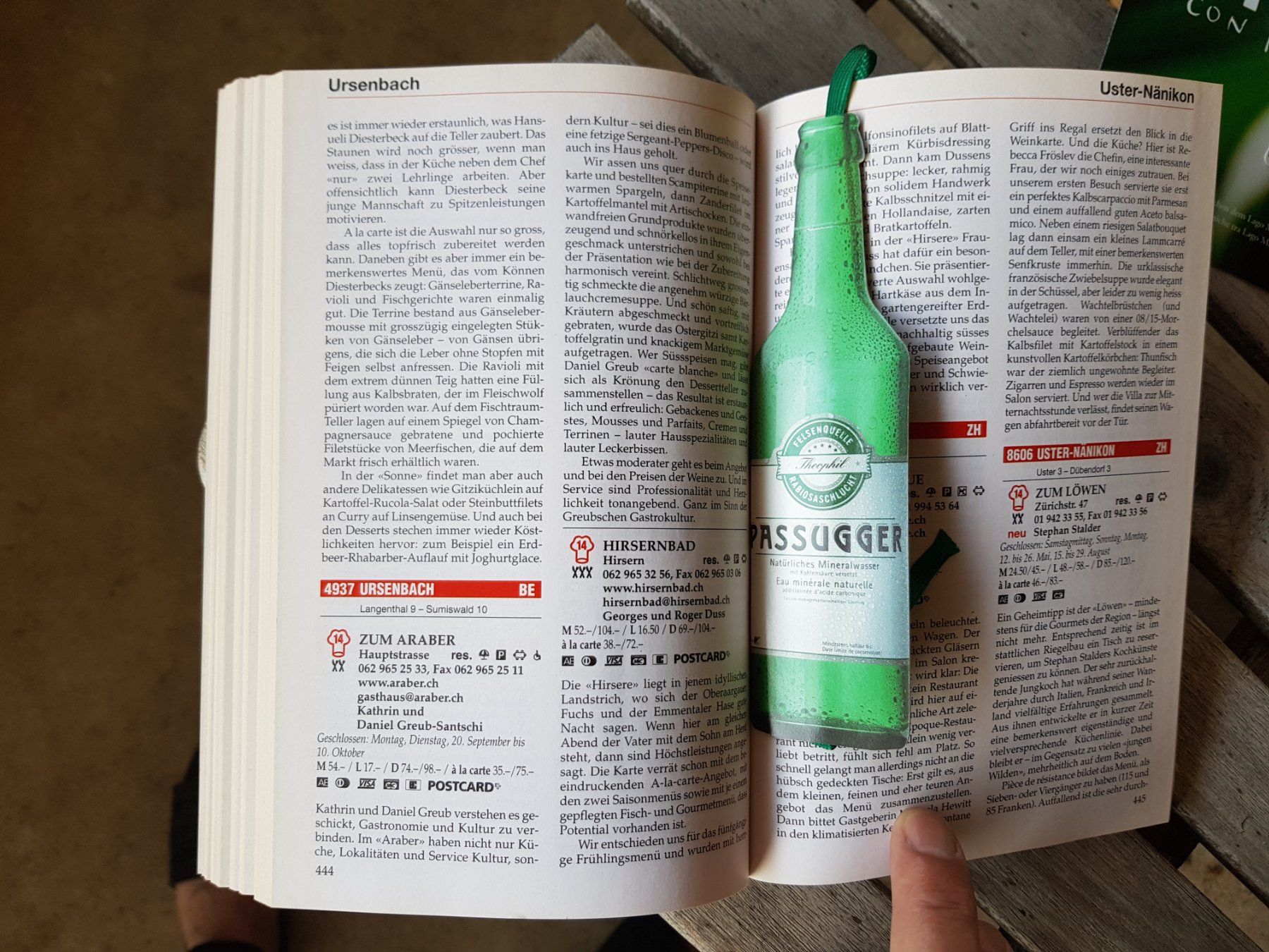Bücher: Gault Millau Guide Swiss Schweiz 2002 – Gebraucht aus Walterswil BE von Lonitti 1