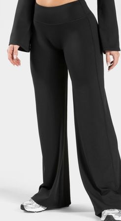 Schwarze Yoga Hose, Gr. M