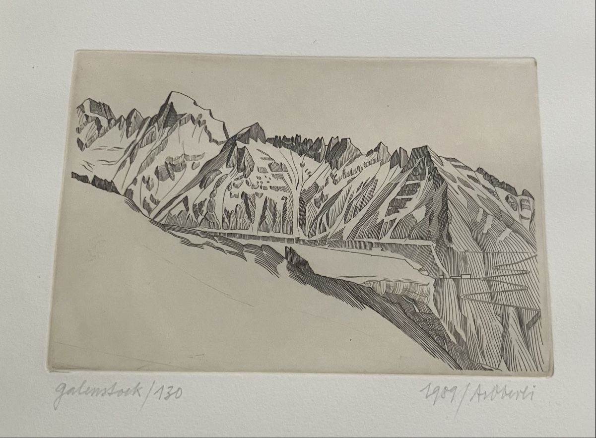 Stiche: Gravure du Galenstock – Gebraucht aus Lausanne von Willandco 2
