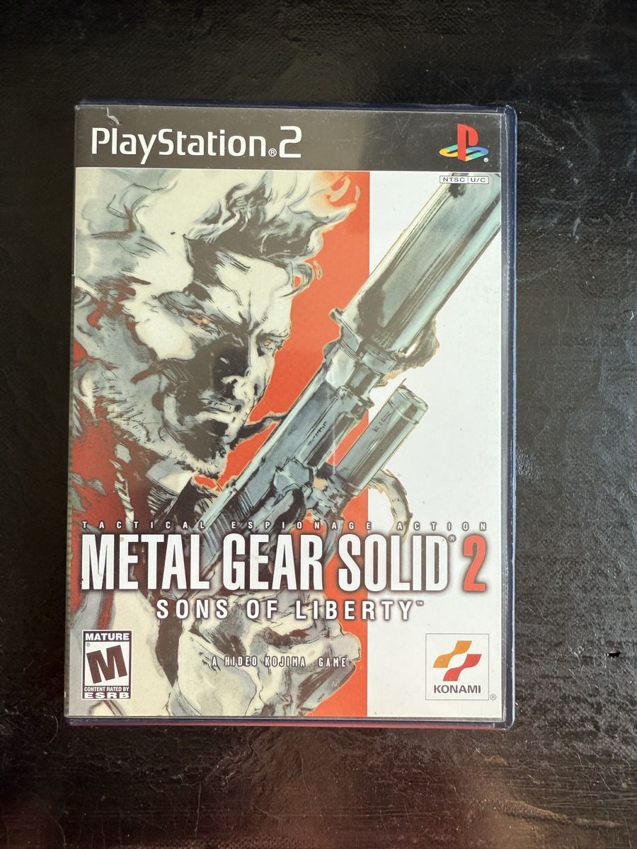 METAL GEAR SOLID 2: Sons of Liberty (Sony PlayStation 2) jeu et