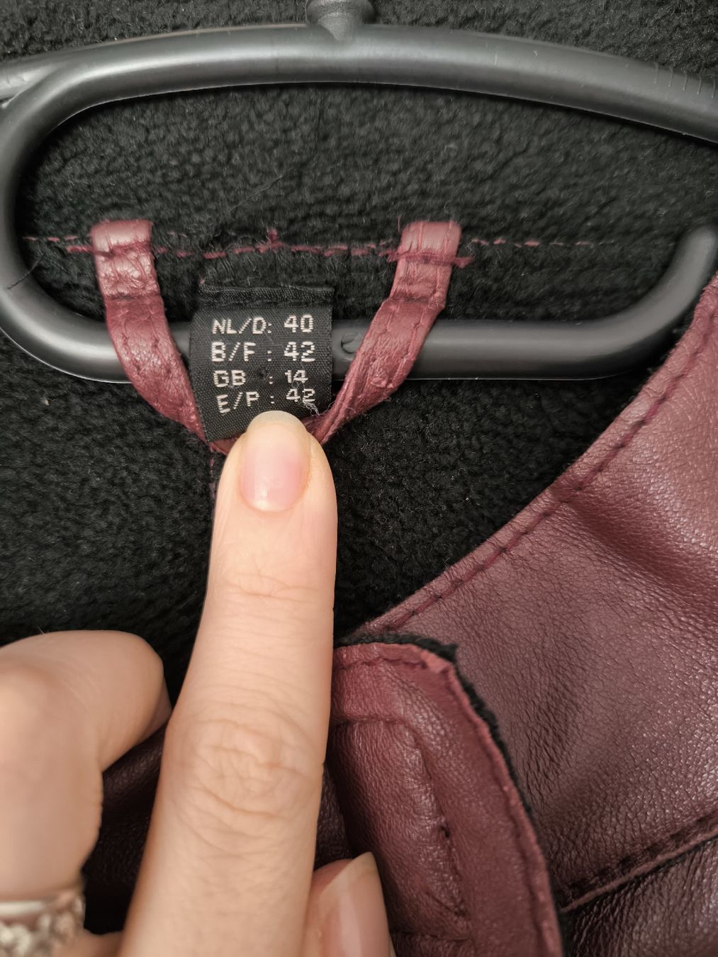 Vestes: Lederjacke Echtleder | Grösse 40 – D'occasion à Seuzach par mi.lady 2