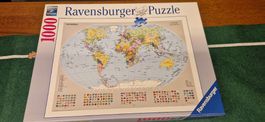 Ravensburger Puzzle - Die Welt - 1000 Teile - 1x gemacht