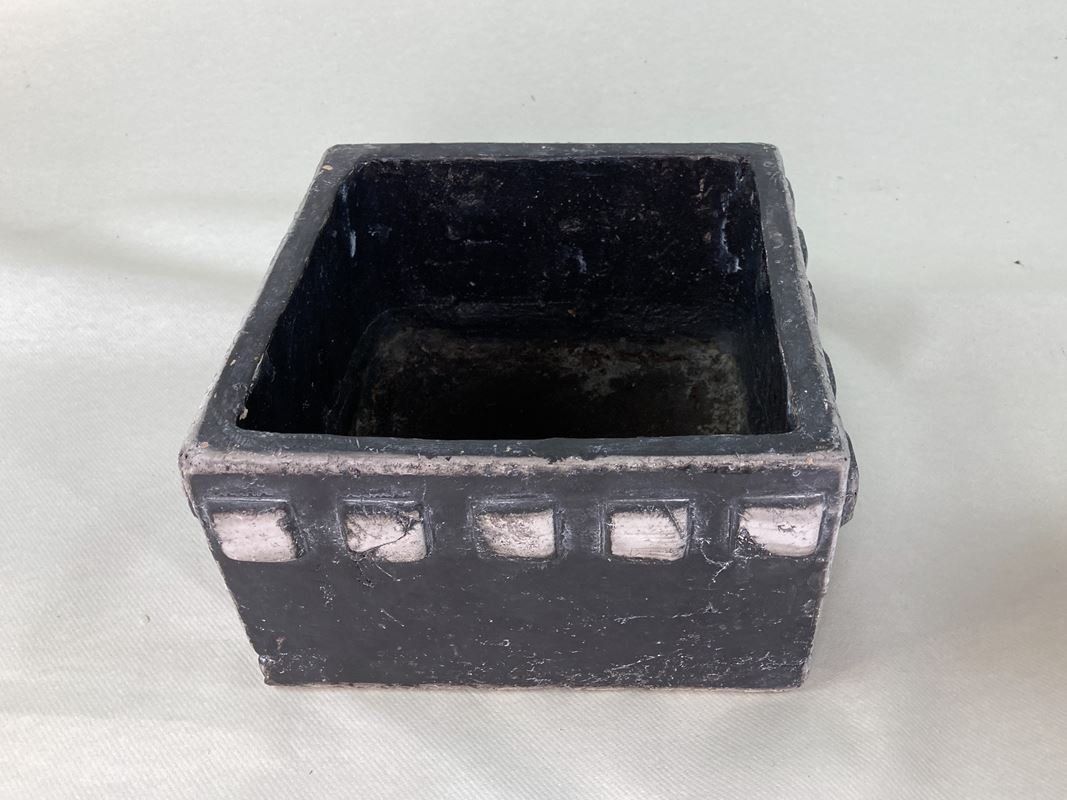Pots de fleurs: Blumentöpfe | 3er-Set | Anthrazit | Steinoptik – D'occasion à Wittenbach par Restwert_St-Gallen 1