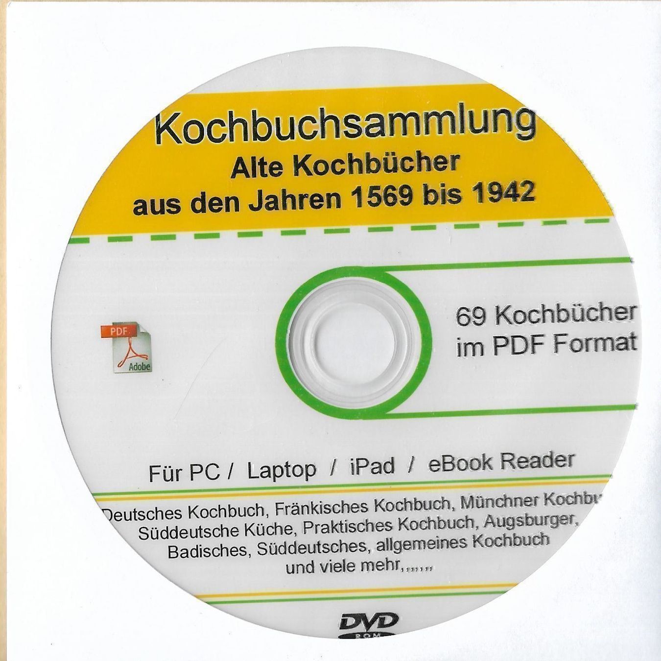 Livres: Die Große antike Kochbuchsammlung auf DVD – Neuf avec emballage d'origine à Bern par Grindelwaldaus