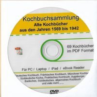 Die Große antike Kochbuchsammlung auf DVD