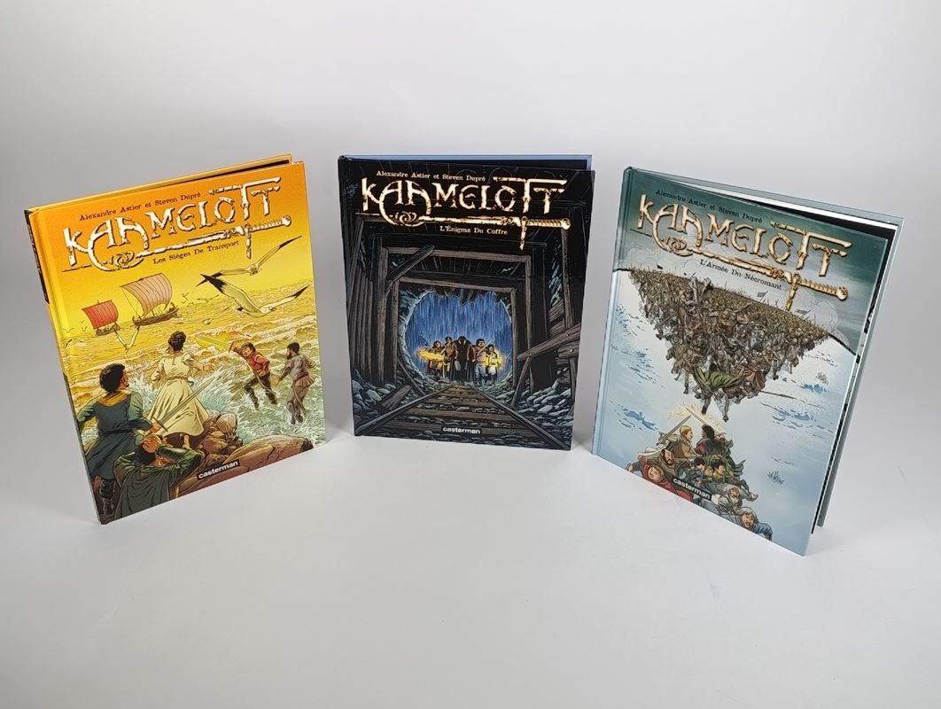 Comics: BD Kaamelott Tome 1, 2 et 3 – Neu (gemäss Beschreibung) aus Thielle von Plusvalue_Neuchatel