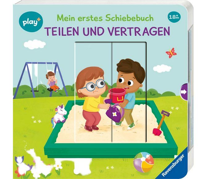 Libri: Play+ Schiebebuch Teilen und vertragen ab 18 Monate – Nuovo e nell'imballaggio originale da Oensingen venduto da Liquidations-Shop