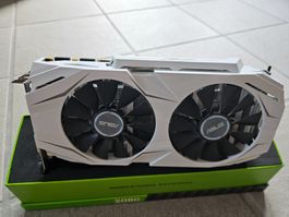 Grafikkarte ASUS GTX 1070 Weiss