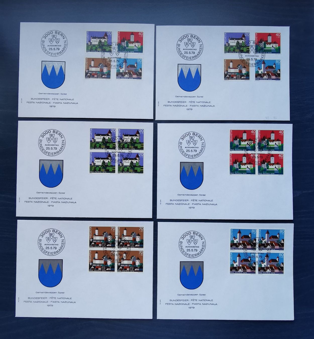 Alle Briefmarken: FDC PP 1979 – Neu (gemäss Beschreibung) aus Aadorf von Chnorli-Furz
