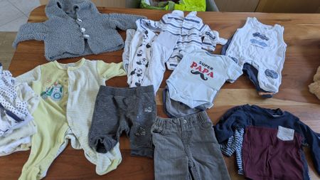 Kinderkleider Junge Herbst/Winter Grösse 50/56