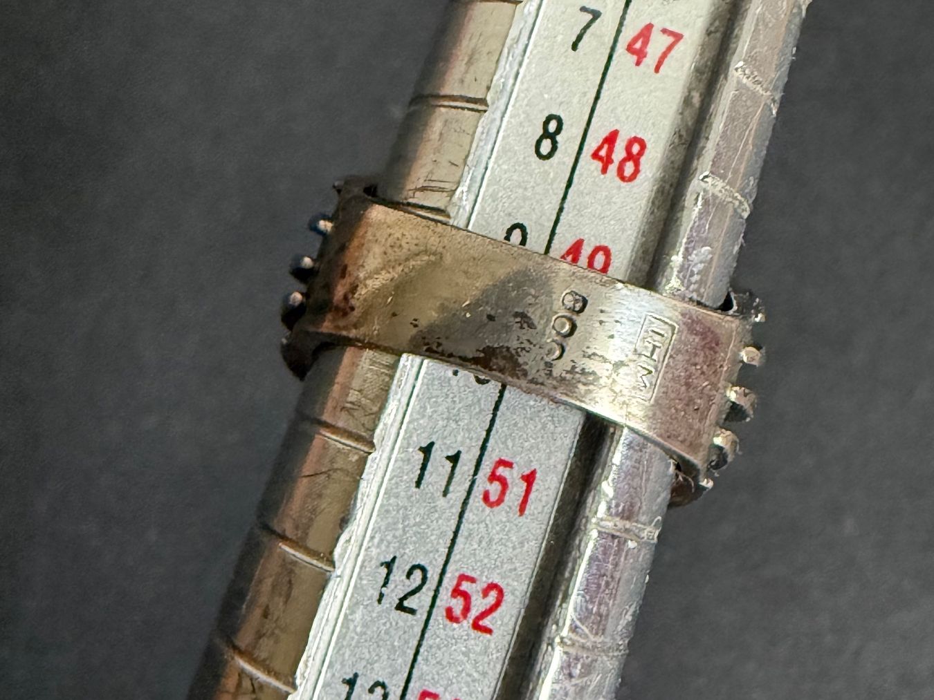 Anelli: Vintage Silber Ring mit Tigerauge 800 – Usato da Spiegel b. Bern venduto da Rogger72 5